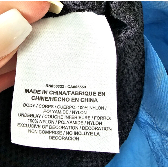 Nike Women's Size Medium Dri-Fit Tech Hypermesh Blue 2 Layer Athletic Tank Top - Picture 7 of 12